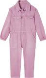 Vertbaudet Combinaison longue pour fille en tissu teint en pièce