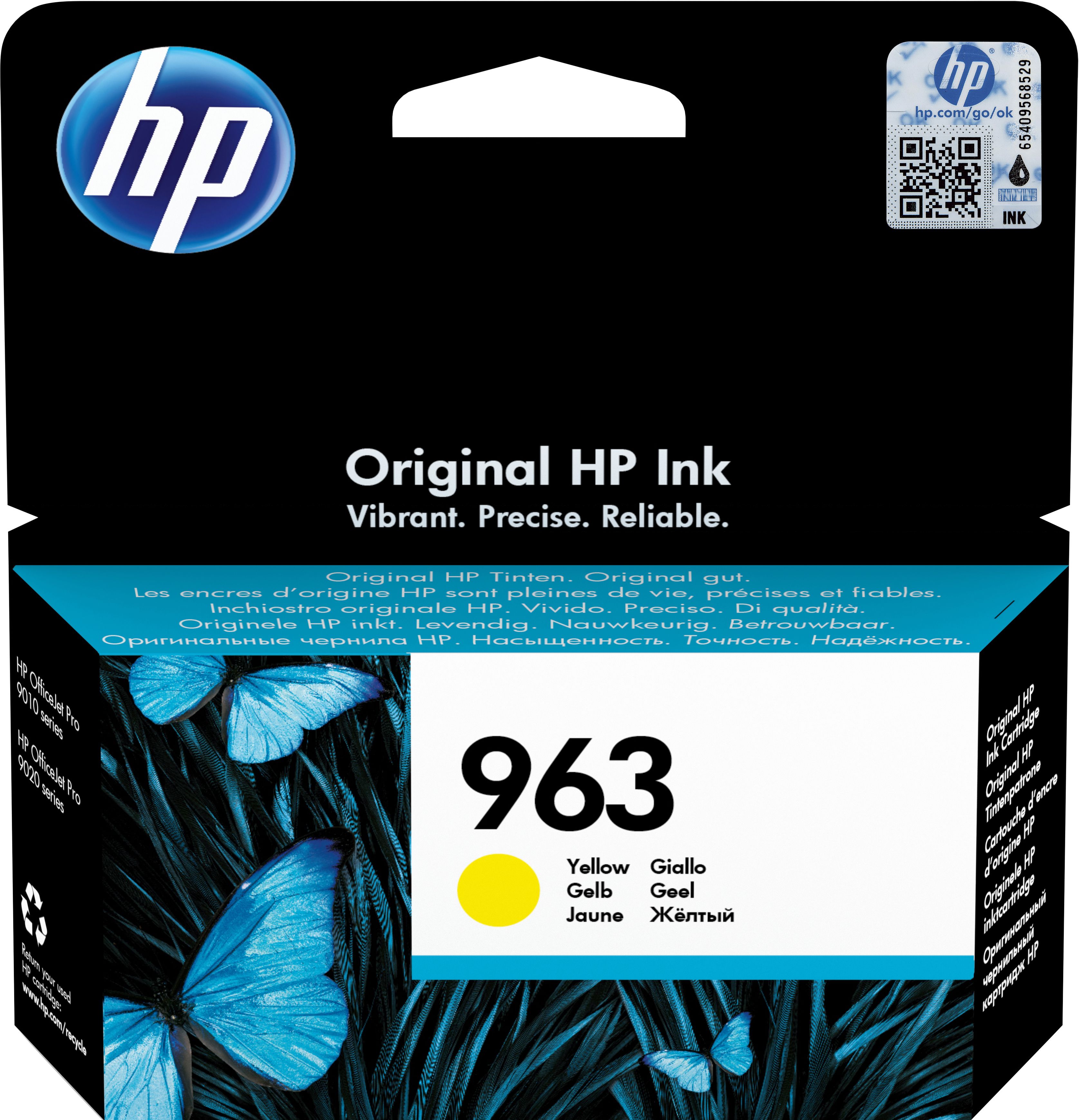 HP 963 Geel originele inktcartridge