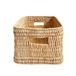 Home Maison Hassira Opbergmand, rechthoekig, opbergdoos Hassira, 27 x 19 x 14 cm, Marokkaans handwerk, kleur natuur