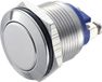 SELECT GOLD TRU COMPONENTS Vandalismebestendige druktoets 48 V/DC 2 A 1x uit/(aan) Moment IP65 RVS Kunststof 1 stuk(s)