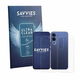 Savvies Screenprotector voor Vivo V70 FE (Voor+Achter) - Folie Beschermfolie transparant 18 Stuks