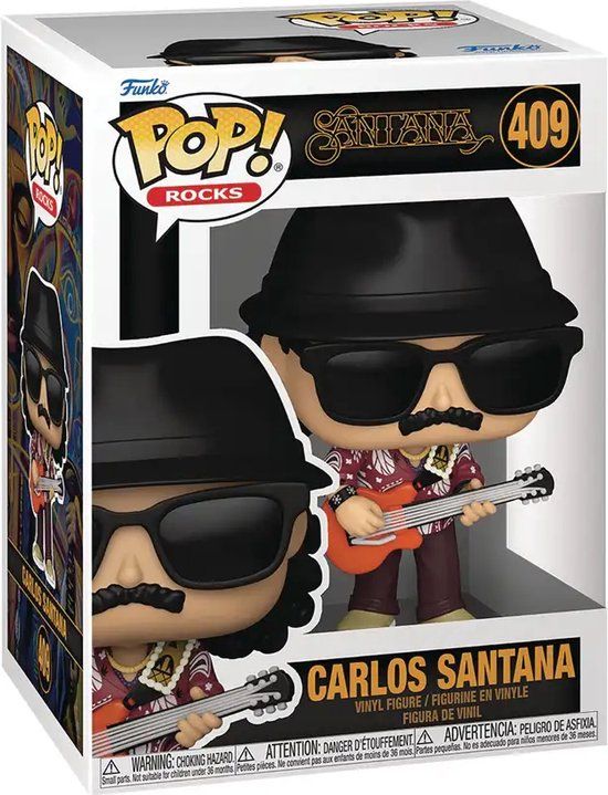 Funko Pop! Rocks: Carlos Santana #409