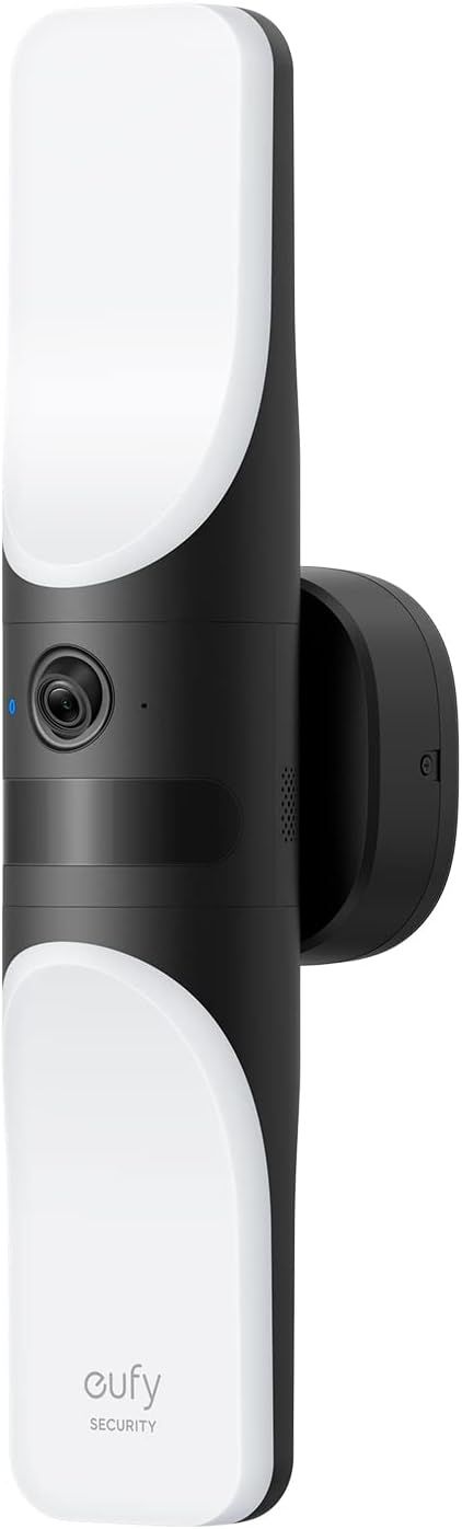 Eufy S100 Wired Wall Light Cam - 2K, 1200lm, Outdoor Security Camera
