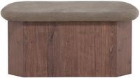 Hioshop Todd poef mocca, bruin