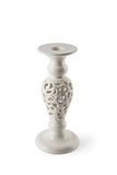 Excelsa White Home Kandelaar, Wit, Hoogte: 20 cm