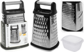 Excellent Houseware rasp vierkant rvs met opvangbakje keukenhulp.