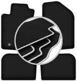 WLG CARLUX-SILVER automatten voor: Toyota Avensis II T25 stationwagen, liftback, sedan (2003-2009)
