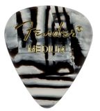 Fender Picks 351 Zebra Medium 12er Set Premium Celluloid - Plectrum set