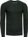 Rusty Neal Heren Trui Casual Fit Trui Groen Maat M