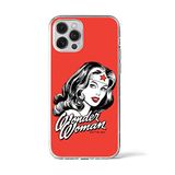ERT GROUP Warner Bros. Wonder Woman 023 telefoonhoesje optimaal aangepast voor iPhone 12 PRO MAX rood