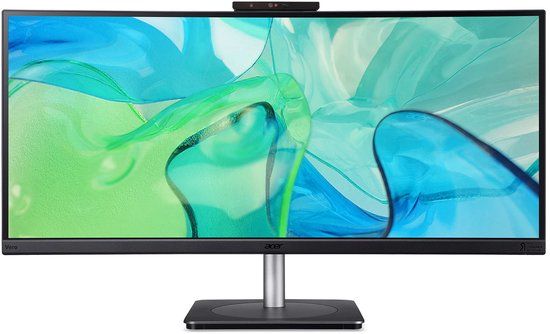 Acer Vero CB343CURJ0bemiiprcuzx computer monitor 86,4 cm (34") 3440 x 1440 Pixels Wide Quad HD LCD Zwart