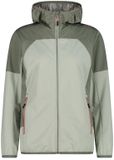 CMP Ultralichte softshell hoodie dames XXS pistacchio