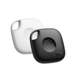 Life360 Tile - Bluetooth-tracker, sleutelfinder en itemfinder voor sleutels, tassen en meer. Telefoonzoeker. Zowel iOS- als Android-compatibel. 2 stuk (zwart/wit)