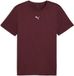 PUMA M TAD ESSENTIALS HEATHER CAT Tee (CF small cat) Heren Sportshirt - Ruby Shimmer Heather