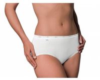 sloggi Basic+ Femme Slip Midi - 4-pack - Blanc - Maat 38