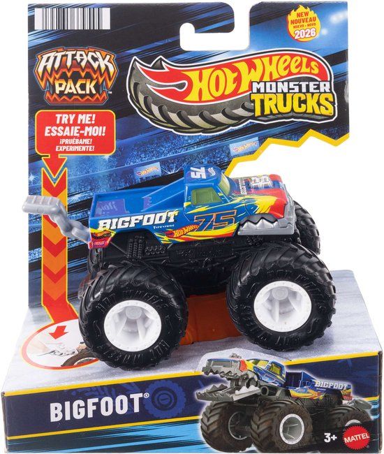 Hot Wheels Monstertrucks AANVALSSET Assortiment