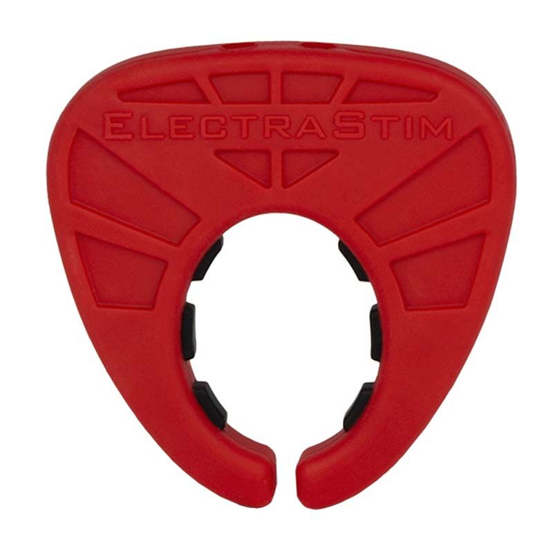 ElectraStim Electrastim Silicone Fusion Viper Cock Shield - Red