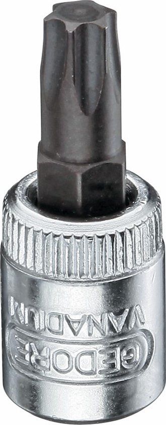 GEDORE Schroevendraaier-inzetstuk Torx® T15x30,5mm - DIN3120-C 1/4"