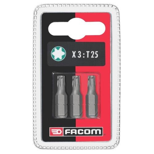 FACOM EX115.J3 - 3 Standaard Bits Torx® Serie 1 - 3148518205511