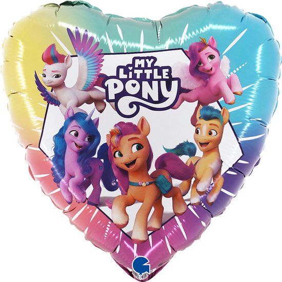 My Little Pony Heart folieballon 46 cm