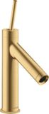 Hansgrohe AXOR Starck Einhebel-Waschtischarmatur 90 mit Stielgriff ohne Ablaufgarnitur, Gold