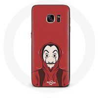 Maniacase Hoesje voor Samsung Galaxy S7 Edge la casa de papel dali masker schilderij