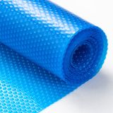 Merkloos Premium Solar Zwembadafdekking, 40 x 20 Voet, 12 Mil PE-Materiaal, Warmteopslag, Vermindert Verdampingsverliezen, Voor Ingegraven En Bovengrondse Zwembaden