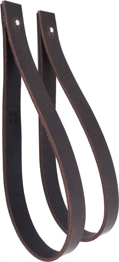 NOOBLU leren ophanglus - SLING 3 cm - maat L - bruin
