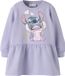 NAME IT NMFANSA STITCH SWE DRESS BRU WDI Meisjes Jurk - Maat 104