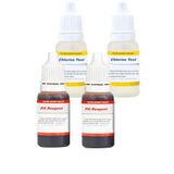 Waterfilter Italië Ph-Cloro analyse set, 4-delig