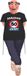 Merkloos / Sans marque Folat Bv Abraham tuin pop opvulbaar - complete set - Abraham stopbord 50 jaar shirt - en masker