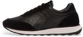 FitFlop Retro-Q FF Metallic-Fabric/Suede Sneakers Femme Noir