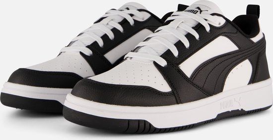 PUMA Rebound v6 Low Unisex Sneakers - PUMA White-Cool Light Gray - Maat 40