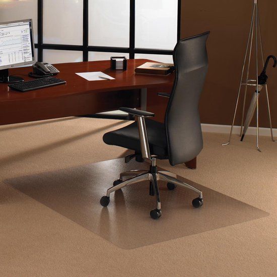 Merkloos Floortex Cleartex Ultimat vloermat - voor tapijt - rechthoekig - 120 x 150 cm