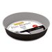 Guardini Silver Elegance taartvorm, glad, staal, zilver, 28 cm
