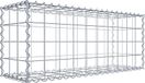 Gabion 100 cm x 40 cm x 30 cm (L x H x P), maille 10 cm x 10 cm, spirale