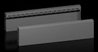 Rittal VX 8660.033 Panneau de recouvrement Acier Noir 600 mm x 100 mm