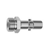 Riegler 141803-426.64-S nippel voor koppeling. NW 11, zware rij, 2-traps, staal, G 3/4 AG, 1 stuk