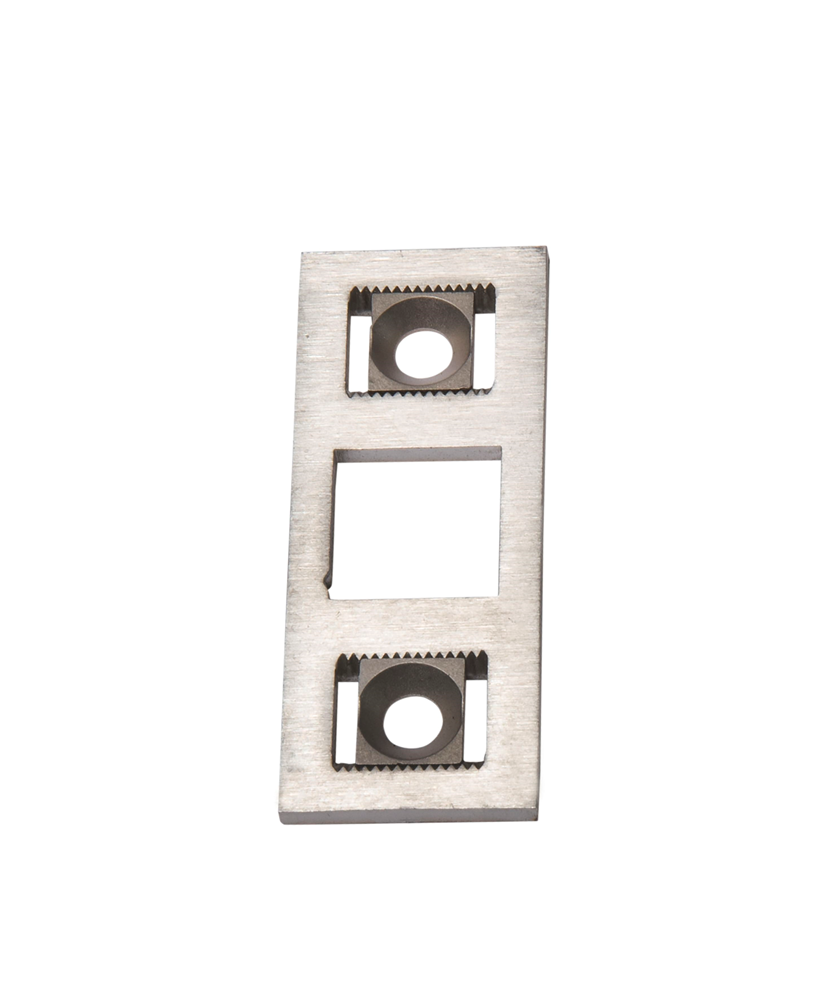 ASSA ABLOY N6901 Sluitplaat | RVS 20x60x3mm lip 40mm rechthoekig | geschikt voor bovenvergrendeling N5110DM| DR 1+2+3+4 - 10049745