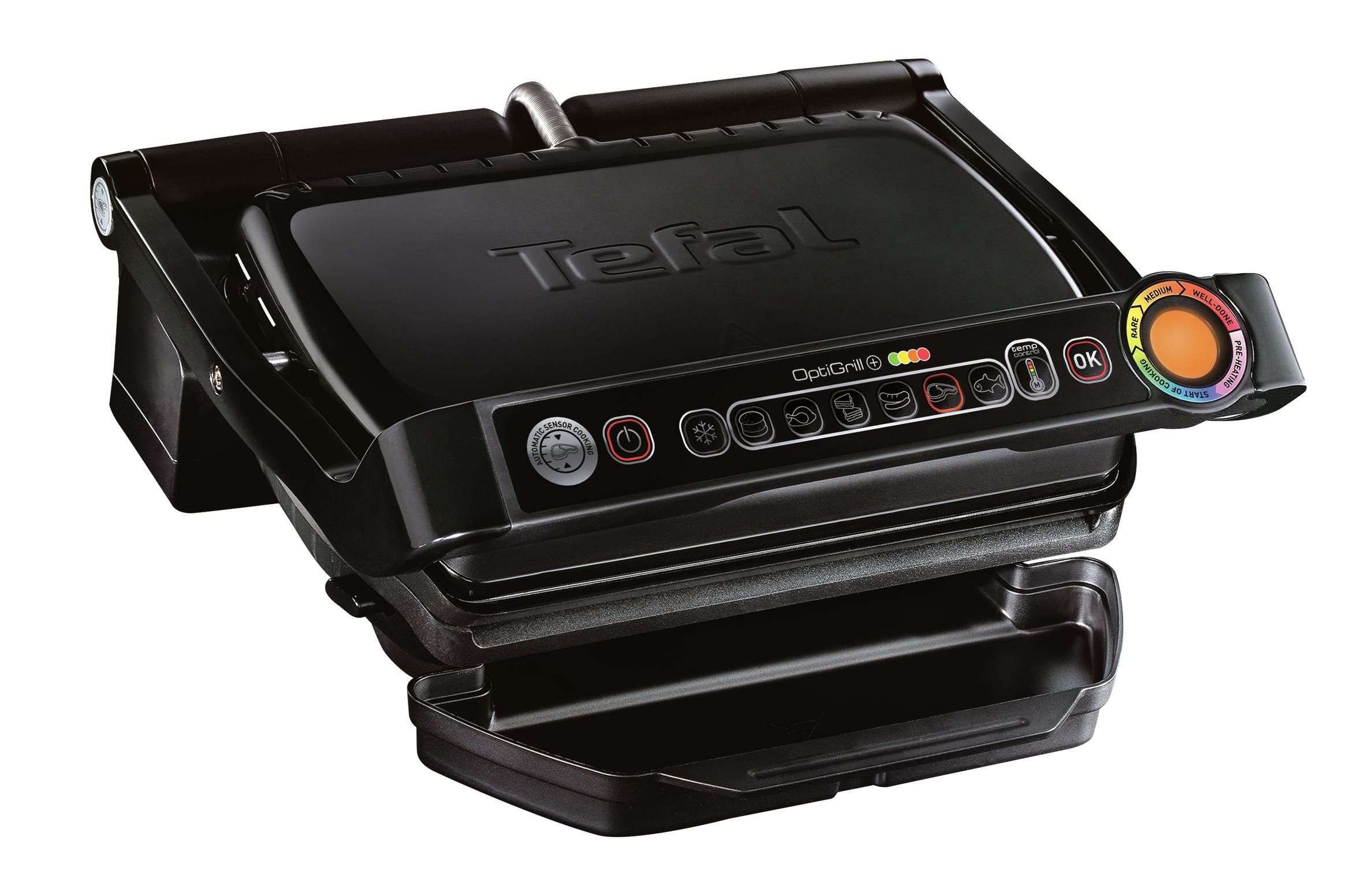 Tefal OptiGrill+ GC7148 - Contactgrill - Zwart