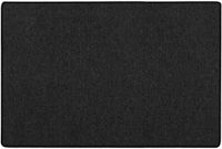 vidaXL - Tapijt - Loper - Antraciet - 100 x 150 cm - 100% Polypropyleen