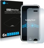 Savvies Screenprotector voor Apple iPhone 2G - Folie Beschermfolie transparant 6 Stuks