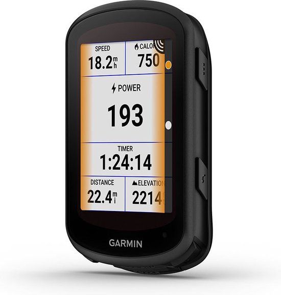 Garmin Edge 840 Solar Fietscomputer - Zwart