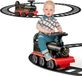 Vélo électrique pour enfants, 6V, avec wagon, musique et lumière, adapté à partir de 3 ans.