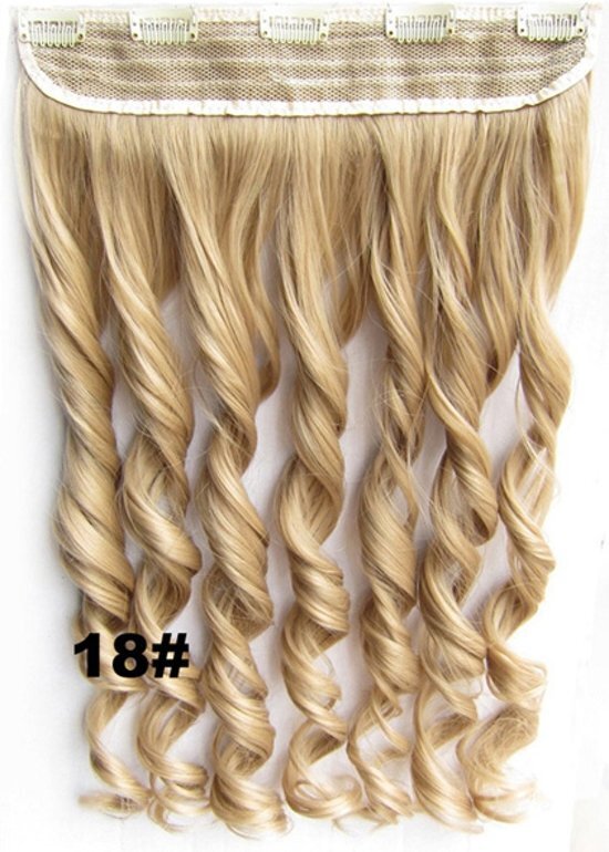 Brazilian Clip in 1 baan wavy 18