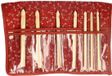 Seeknit Shirotake haaknaaldenset L bamboe 15cm rood