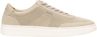 BOSS Kieran Sneakers Heren Beige/Wit Leer Maat 42