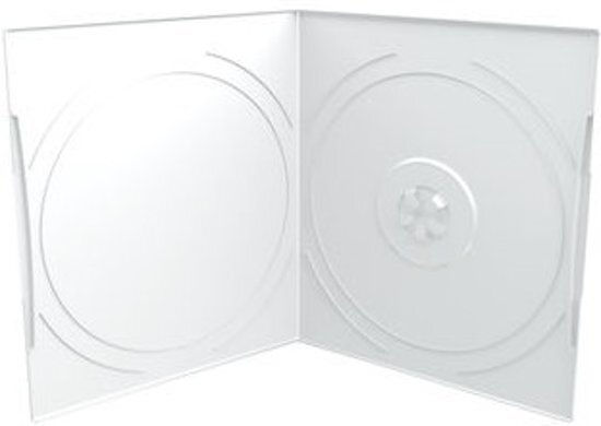 MediaRange pocket-sized DVD-Videobox 7mm transparant 50 stuks