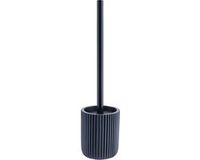 Tendance WC borstel met houder 101 series - blauw - geribbeld - Polyresin - 9 x 37 cm