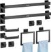 Vevor Badkamer Hardware Accessoires Set (10-Delig) Matzwart